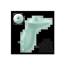 Satisfyer Exciterrr - forgó gyöngyös csiklóvibrátor  Szín: menta vibrátorok