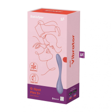 Satisfyer G-Spot Flex 5+ g-pont vibrátor (lila) (APP-os) vibrátorok