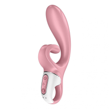 Satisfyer Hug Me - okos csiklókaros vibrátor (pink) vibrátorok