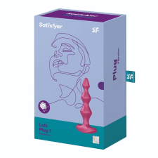 Satisfyer Lolli Plug 1. kétmotoros análvibrátor (piros) anál