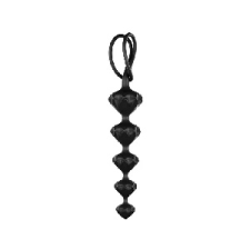 Satisfyer Love Beads - gyöngyös anál dildó szett - fekete (2 részes) anál