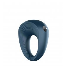 Satisfyer Ring 2 - vízálló, akkus péniszgyűrű (szürke) 1 db péniszgyűrű