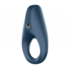 Satisfyer Rocket Ring - vízálló, akkus, vibrációs péniszgyűrű (szürkés-kék) péniszgyűrű
