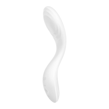 Satisfyer Satisfyer Rrrolling - akkus, mozgó golyós G-pont vibrátor (fehér) vibrátorok