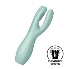 Satisfyer Satisfyer Threesome 3 - akkus csiklóvibrátor  [Szín: menta] vibrátorok