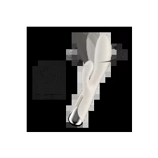 Satisfyer Spinning Rabbit 1 - forgó csiklókaros vibrátor  Szín: fehér vibrátorok