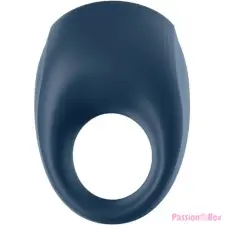 Satisfyer Strong One - okos vibrációs péniszgyűrű (kék) (4061504001968) péniszgyűrű