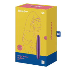 Satisfyer Ultra Power Bullet 6. akkumulátoros vibrátor (lila) vibrátorok
