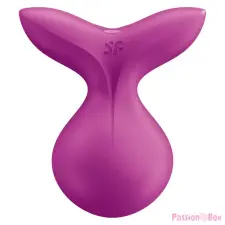 Satisfyer Viva la Vulva 3 - akkus, vízálló csiklóvibrátor (viola) vibrátorok
