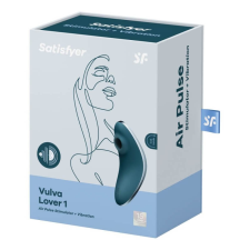 Satisfyer Vulva Lover 1 - akkus csiklóvibrátor (kék) vibrátorok