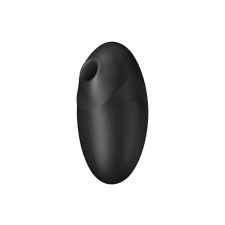 Satisfyer Vulva Lover 3 - akkus, léghullámos csiklóizgató (fekete) vibrátorok