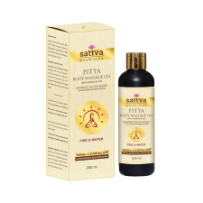 Sattva Ayurveda Ajurvédikus Pitta masszázsolaj - Szantál - 200 ml - Sattva Ayurveda masszázskrémek, masszázsolajok