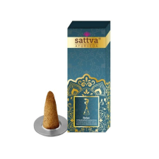 Sattva Ayurveda Füstölőkúpok 10db - Relax 20g - Sattva Ayurveda füstölő