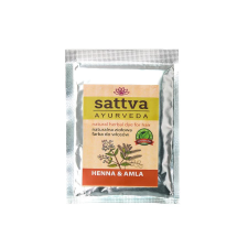 Sattva Ayurveda Henna - Természetes növényi hajfesték - henna-amla 10g - Sattva Ayurveda hajfesték, színező