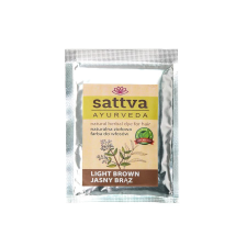 Sattva Ayurveda Henna - Természetes növényi hajfesték - világosbarna 10g - Sattva Ayurveda hajfesték, színező
