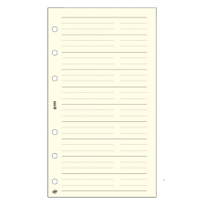 SATURNUS Gyűrűs kalendárium betét Saturnus S320 telefon bianco sárga lapos határidőnapló