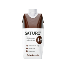 SATURO Ready To Drink Food 330 ml csokoládé reform élelmiszer