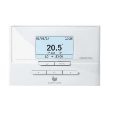 Saunier Duval Exacontrol E7C heti programozású termosztát fűtésszabályozás