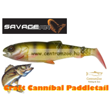  Savage Gear Craft Cannibal Paddletail 12.5Cm 20G Gumihal Perch (71822) csali