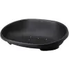 Savic Snooze Plastic Bed - műanyag fekhely (fekete) kutyák részére (117x80x34cm)