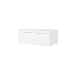 Savini LINEA ALSÓSZEKRÉNY 80X30X46CM, MAGASFÉNYŰ, FEHÉR, FÜGGESZTETT, 1 FIÓK fürdőszoba bútor