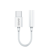Savio AK-51 USB-C apa - 3.5mm Jack anya Adapter