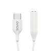 Savio AK-52 USB-C apa - 3.5mm Jack anya Adapter