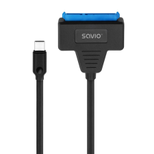 Savio AK-69 USB-C SATA adapter kábel és adapter