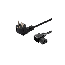 Savio CL-116 230V Hálózati tápkábel 1.8m - Fekete (CL-116) kábel és adapter