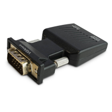Savio CL-145 VGA - HDMI + audio adapter kábel és adapter