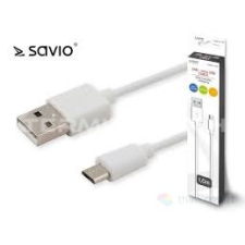 Savio Kábel savio usb - micro usb 2.1a , 1m (cl-123) kábel és adapter
