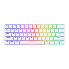 Savio Whiteout X2 Vezetékes Gaming Billentyűzet (Brown Switch) - Angol billentyűzet