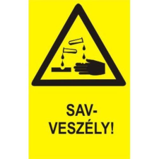  Savveszély! információs tábla, állvány