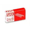 Sax 24/6 tűzőkapocs cink