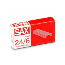 Sax 24/6 tűzőkapocs cink gemkapocs, tűzőkapocs