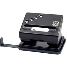 Sax 408 Kétlyukú 30 lap kapacitású lyukasztó - Fekete tűzőgép