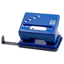 Sax 408 lyukasztógép kék (7310002003) (7310002003) lyukasztó
