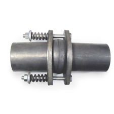 SBAutoparts Rugós kipufogó csatlakozó tűzkarikával – Ø50 mm autóalkatrész