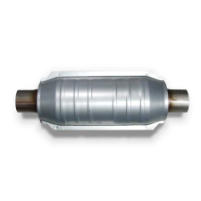 SBAutoparts Univerzális EURO4 kerámiabetétes katalizátor Ø45 mm – hővédő pajzzsal autóalkatrész