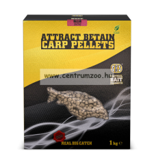SBS Attract Betain Carp Pellets 1kg 6mm- Garlic (fokhagyma) (25220) bojli, aroma