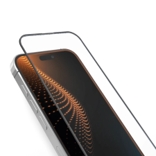 SBS D3O edzett üveg fekete szegéllyel iPhone 15 Pro mobiltelefon kellék