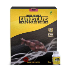 SBS eurostar ready-made + 50 ml 3in1turbo bait cranberry etető bojli horgászkiegészítő