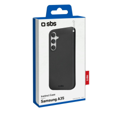 SBS Instinct Samsung Galaxy A35 Hátlapvédő tok - Fekete (TEINSTSAA35K) tok és táska