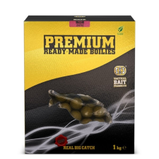 SBS premium ready-made boilies krill halibut 1 kg 14 mm csali