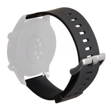SBS Puro Univerzális 20mm Szilikon szíj - Fekete (UNIWBICON20BLK) okosóra kellék