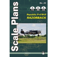  Scale Plans No. 20: Republic P-47B-D Razorback – Dariusz Karnas idegen nyelvű könyv