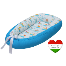 Scamp babafészek - kókuszbetétes /BlueBoats (Hajós babafészek) babaágynemű, babapléd