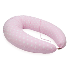 Scamp formázott gombosvégű párna - Rosa Stars / Dots kismama párna