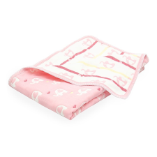 Scamp hatrétegű takaró 75*100cm rózsa-fehér elefánt lakástextília