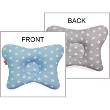 Scamp laposfejûség elleni párna Blue Grey Stars BLP008 babaágynemű, babapléd